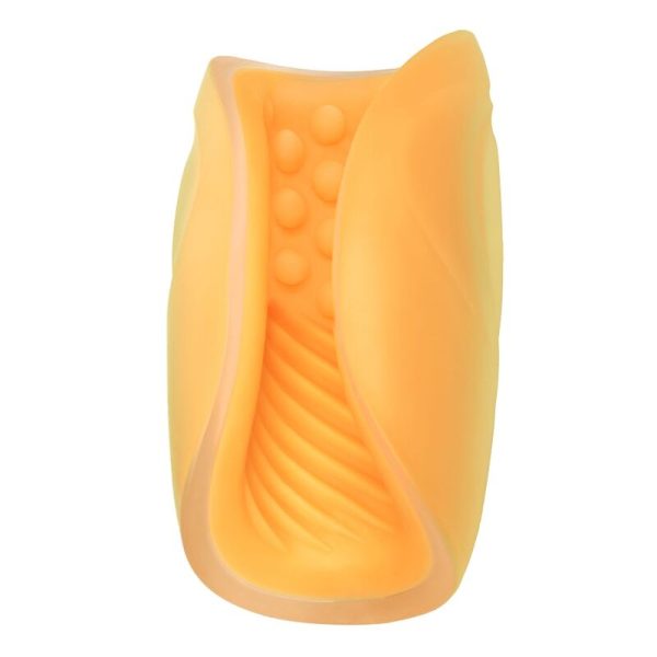 CALEX - MASTURBADOR DE GRIP COM FRONTEIRA - LARANJA - Imagen 5