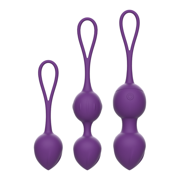 REWOLUTION REWOBEADS BOLAS VIBRANTES DE CONTROLE REMOTO COM TECNOLOGIA WATCHME - Imagen 3