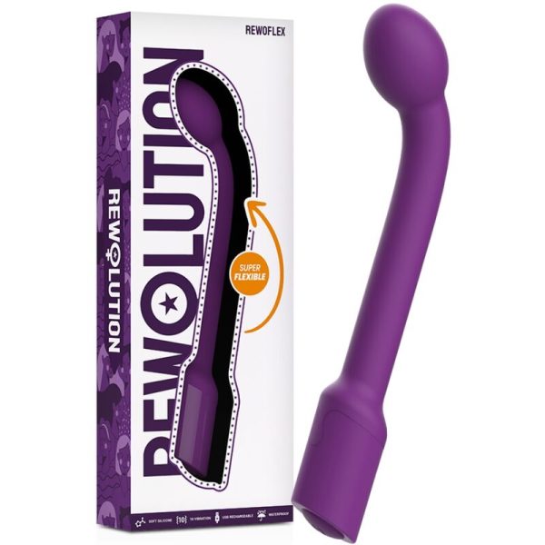REWOLUTION REWOFLEX FLEXÍVEL VIBRADOR ESTIMULADOR DO PONTO G - Imagen 2