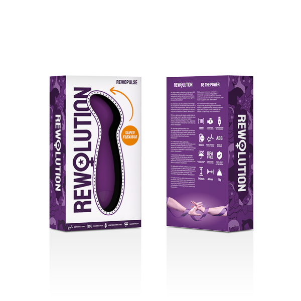 REWOLUTION REWOPULSE FLEXIBLE VIBRATOR ESTIMULATOR POINT G - Imagen 7