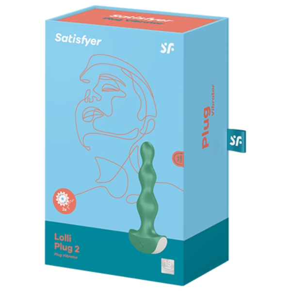 SATISFYER LOLLI PLUG 2 PLUG VIBRATOR - - Imagen 3