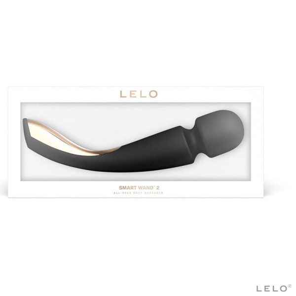 LELO - SMART WAND 2 MASSAGER MÉDIO PRETO - Imagen 4