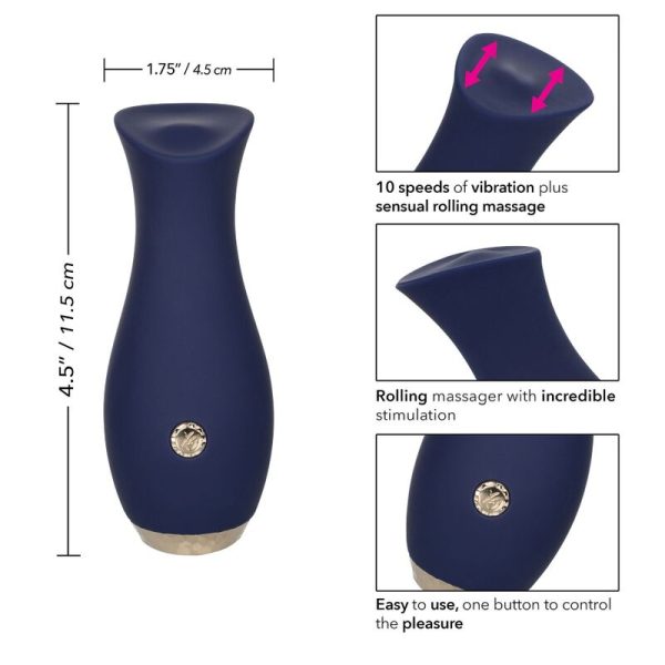 CALEX CHIC TULIP MASAJEADOR - AZUL - Imagen 6