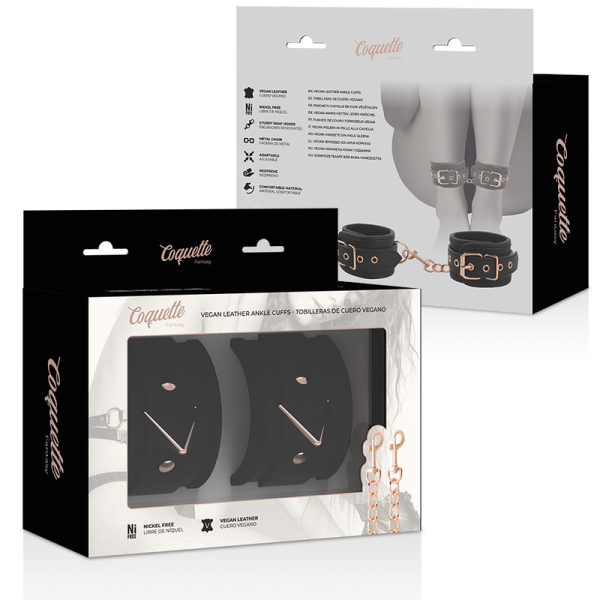COQUETTE CHIC DESIRE - PUNHOS DE TORNOZELO FANTASY COM FORRO DE NEOPRENE - Imagen 8