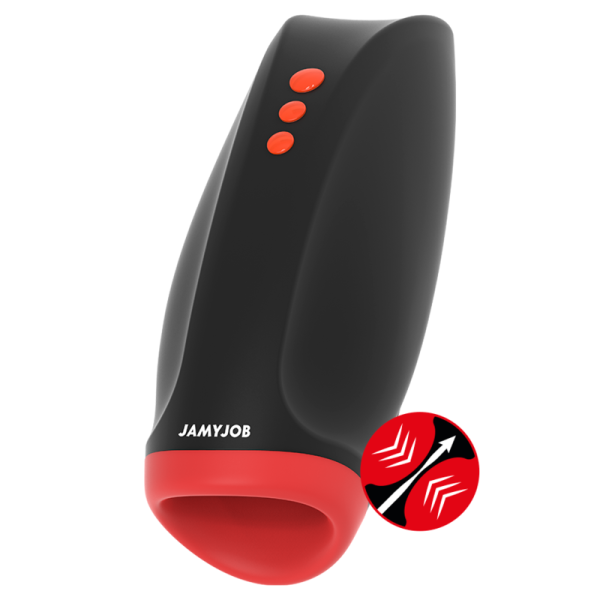 MASTURBADOR JAMYJOB NOVAX COM VIBRAÇÃO E COMPRESSÃO - Imagen 2