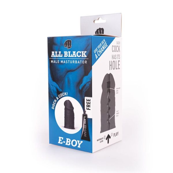 ALL BLACK - E-BOY MASTUBADOR - Imagen 2