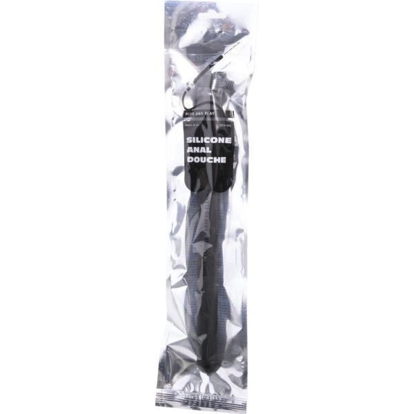 ALL BLACK - DUCHE ANAL DE SILICONE 27 CM - Imagen 2