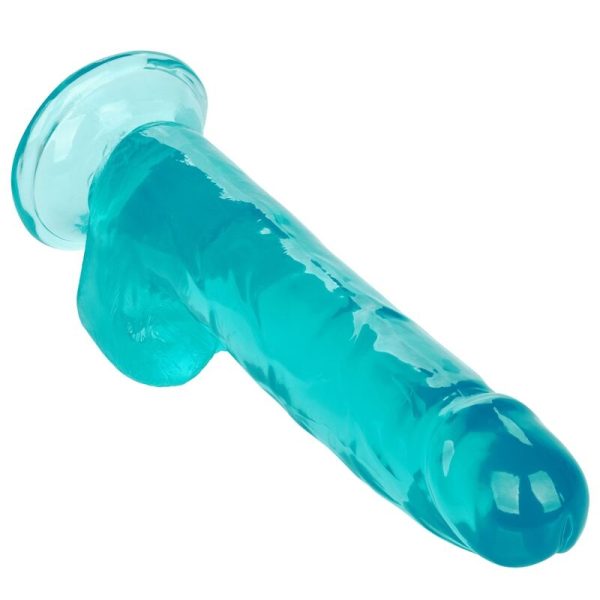 DILDO QUEEN TAMANHO CALEX - AZUL 20,3 CM - Imagen 4