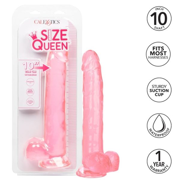 CALEX SIZE QUEEN DILDO - ROSA 25,5 CM - Imagen 2