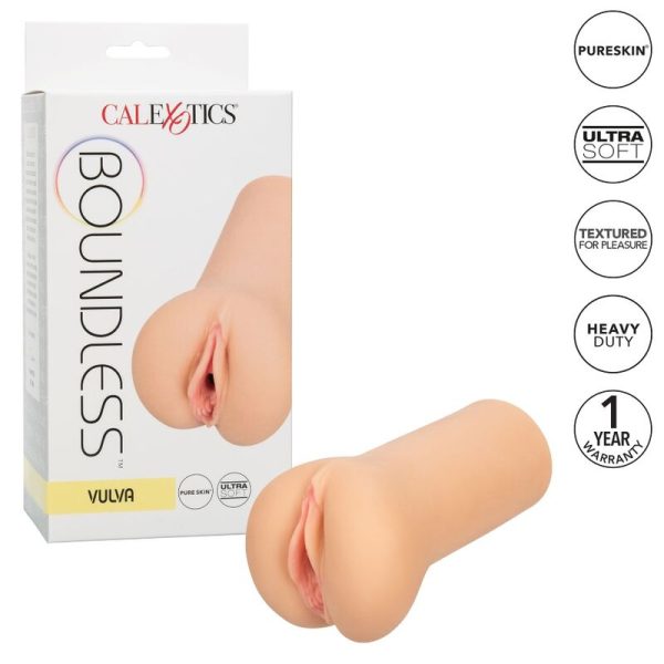 CALEX BOUNDLESS VULVA MASTURBADOR - TONO LIGHT - Imagen 2