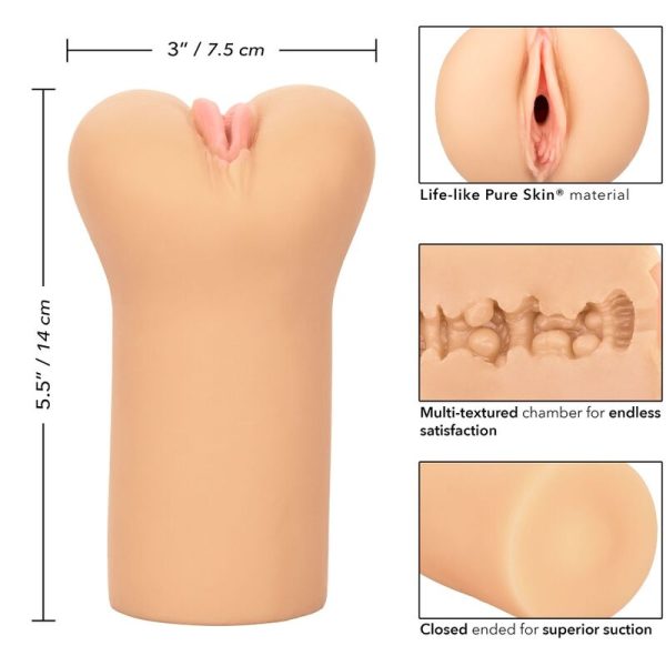 CALEX BOUNDLESS VULVA MASTURBADOR - TONO LIGHT - Imagen 5