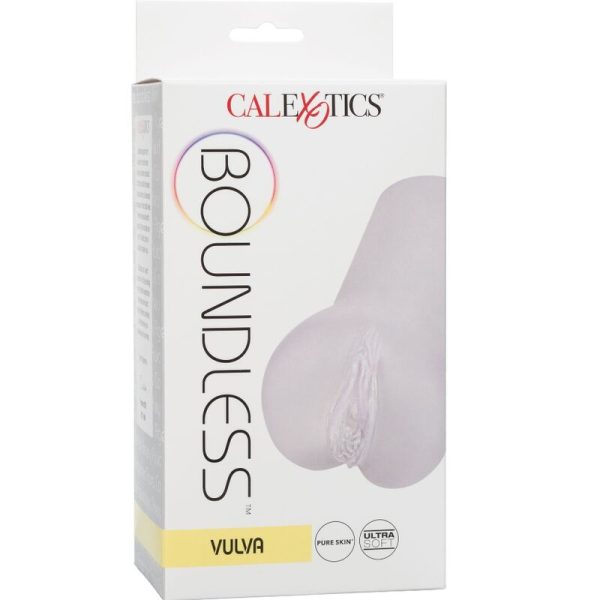 CALEX BOUNDLESS VULVA STROKER - TRANSPARENTE - Imagen 8