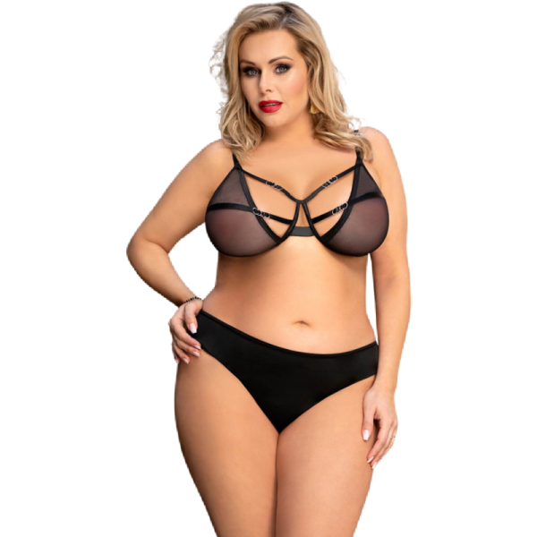QUEEN LINGERIE DOIS PEÇAS CONJUNTO - Imagen 3