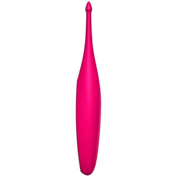 SATISFYER TWIRLING FUN TIP VIBRATOR - ROSA - Imagen 2
