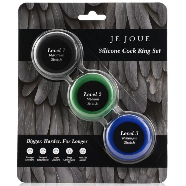CONJUNTO DE ANEL DE SILICONE JE JOUE - Imagen 2