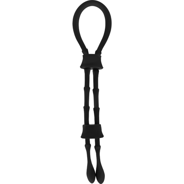 CORD-COCK DE SILICONE OHMAMA E ANEL DE TESTÍCULOS - Imagen 2