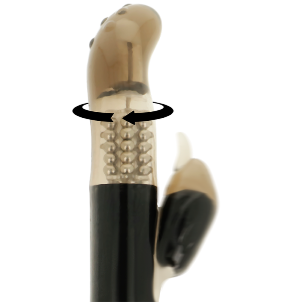 OHMAMA - VIBRADOR ROTADOR COM ESTIMULADOR DE CLITÓRIS DELFIN - Imagen 3