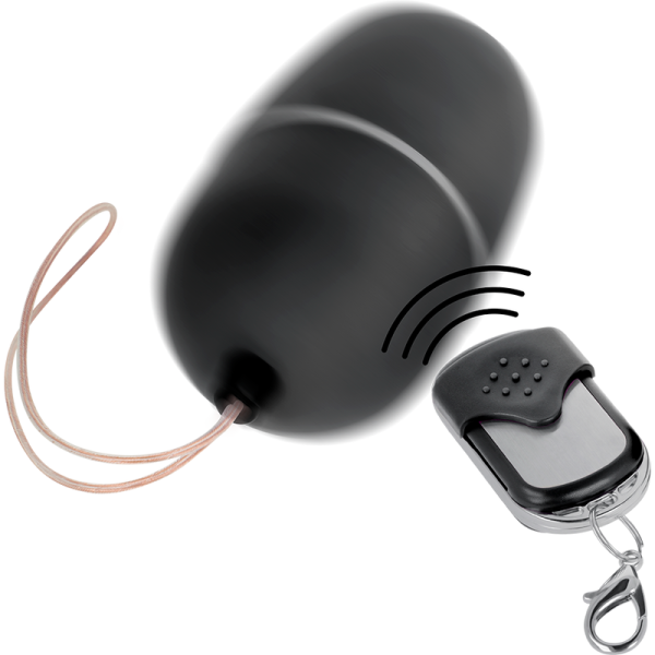 ONLINE- OVO VIBRANTE COM CONTROLE REMOTO M PRETO - Imagen 2