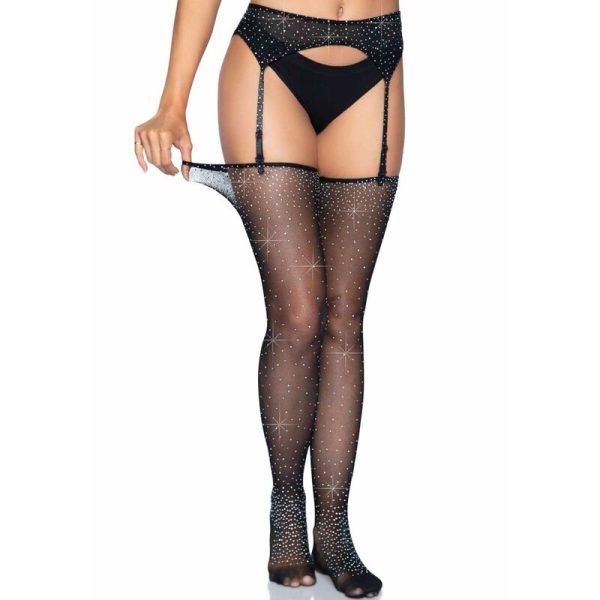 CONJUNTO DE CINTA-LIGA E MEIAS LEG AVENUE TAMANHO ÚNICO - Imagen 2