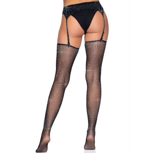 CONJUNTO DE CINTA-LIGA E MEIAS LEG AVENUE TAMANHO ÚNICO - Imagen 4
