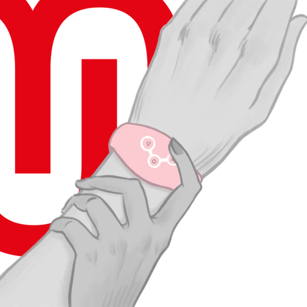 WATCHME - RELÓGIO COM TECNOLOGIA SEM FIO ROSA SUAVE - Imagen 8