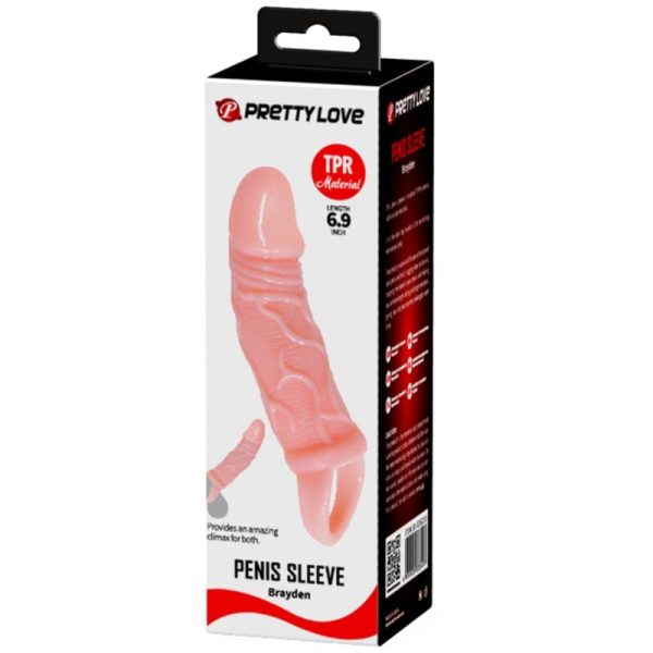 MANGA DE PÊNIS DE SILICONE BAILE COM ALÇAS BOLAS 13,5 CM - Imagen 4