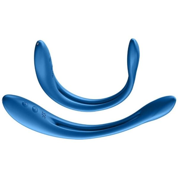 SATISFYER ELASTIC GAME MULTI VIBRADOR - AZUL - Imagen 3
