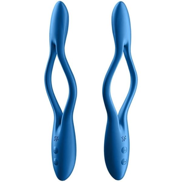 SATISFYER ELASTIC GAME MULTI VIBRADOR - AZUL - Imagen 2