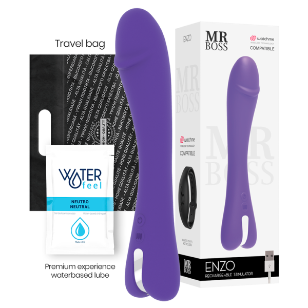 MR BOSS - ENZO VIBRADOR WATCHME TECNOLOGIA SEM FIO COMPATÍVEL - Imagen 9