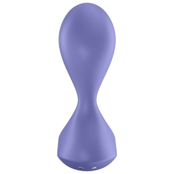 SATISFYER SWEET SEAL VIBRATING PLUG APP - LILAC - Imagen 3
