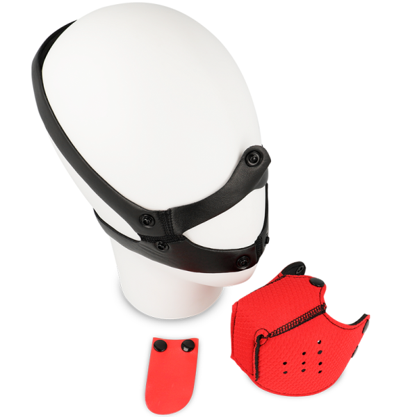 AÇAÍ DE CÃO DE FETICHE OHMAMA - VERMELHO - Imagen 3