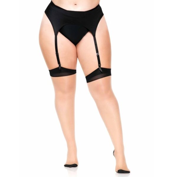 PLUS LYCRA SHEER 2 TONS NA COXA COM COSTURA ATRÁS E SALTO CUBANO - Imagen 3