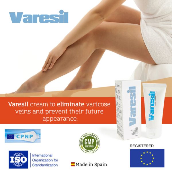 500 COSMETICS - TRATAMENTO COM VARESIL CREAM PARA VARICOSE VEINS - Imagen 2