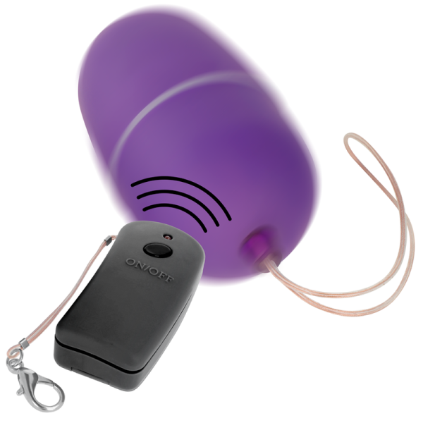 ONLINE- OVO VIBRANTE COM CONTROLE REMOTO LILÁS - Imagen 2
