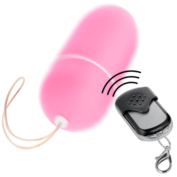 ONLINE- OVO VIBRANTE COM CONTROLE REMOTO L ROSA - Imagen 3