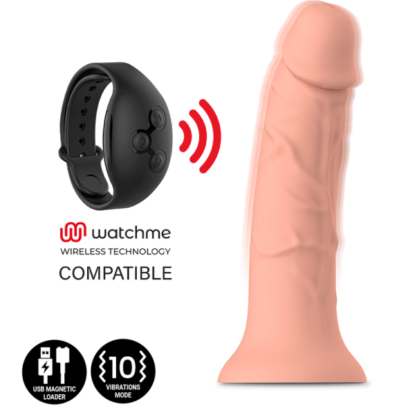 MYTHOLOGY ASHER ORIGINAL DILDO S - VIBRADOR WATCHME TECNOLOGIA SEM FIO COMPATÍVEL - Imagen 3