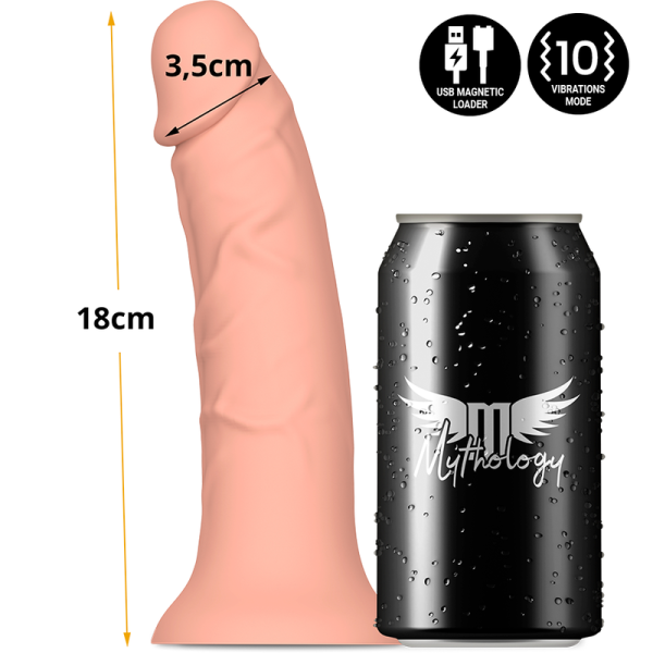 MYTHOLOGY ASHER ORIGINAL DILDO S - VIBRADOR WATCHME TECNOLOGIA SEM FIO COMPATÍVEL - Imagen 4