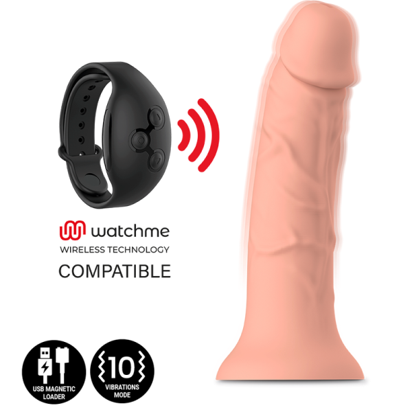 MYTHOLOGY ASHER ORIGINAL DILDO M - VIBRADOR WATCHME TECNOLOGIA SEM FIO COMPATÍVEL - Imagen 3