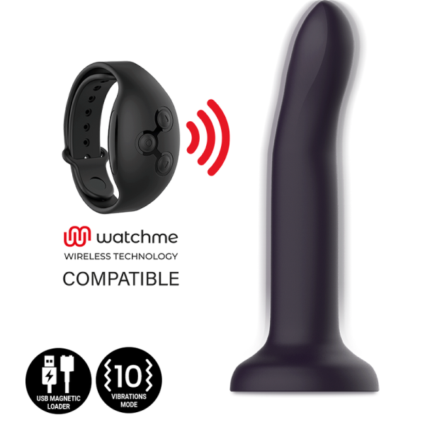 MYTHOLOGY DUMAN MYSTIC DILDO S - VIBRADOR WATCHME TECNOLOGIA SEM FIO COMPATÍVEL - Imagen 4