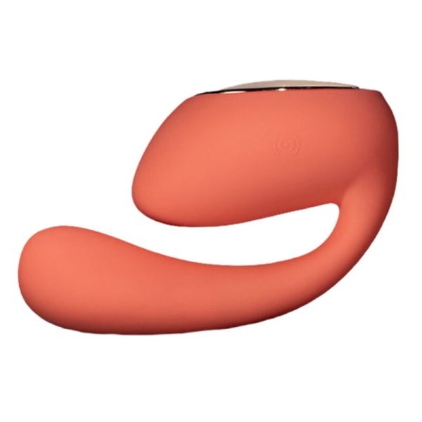 LELO IDA WAVE MASSAGEIRO PARA CASAIS CORAL VERMELHO - Imagen 2