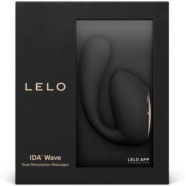 LELO IDA WAVE MASSAGEIRO PARA CASAIS PRETO - Imagen 4