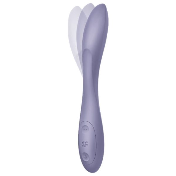 SATISFYER G-SPOT FLEX 2 MULTI VIBRADOR - ROXO - Imagen 2