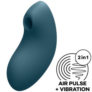 ESTIMULADOR E VIBRADOR DE PULSO DE AR SATISFYER VULVA LOVER 2 -