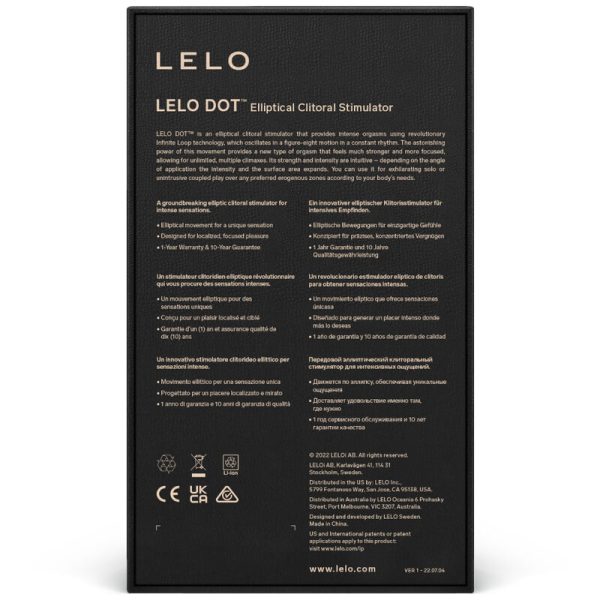 ESTIMULADOR CLITÓRICO LELO DOT - AQUA - Imagen 3