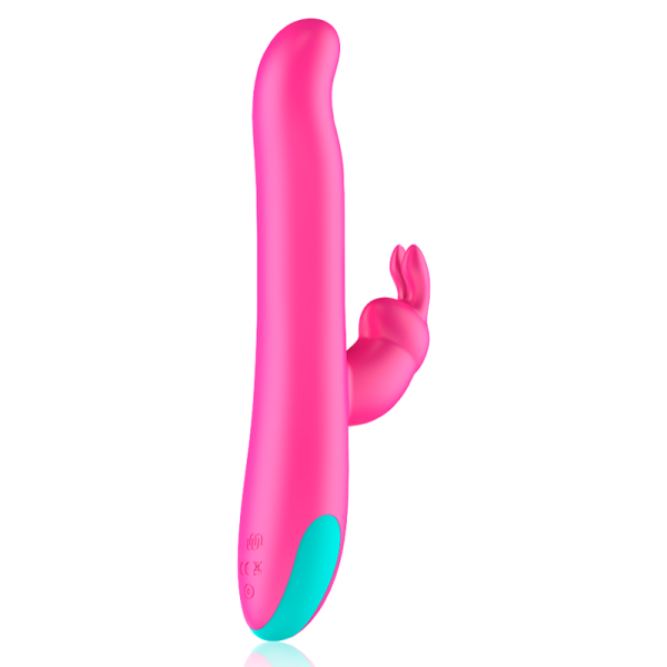 HAPPY LOKY - PLUTO COELHO VIBRADOR E ROTADOR RELÓGIO COM TECNOLOGIA SEM FIO COMPATÍVEL - Imagen 3
