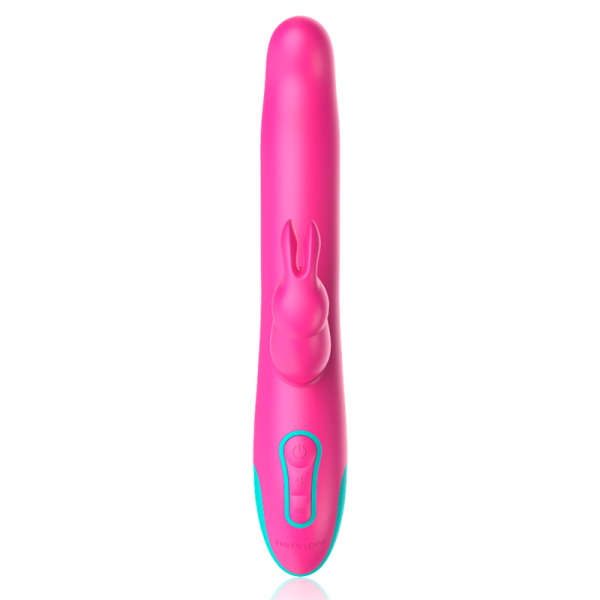HAPPY LOKY - PLUTO COELHO VIBRADOR E ROTADOR RELÓGIO COM TECNOLOGIA SEM FIO COMPATÍVEL - Imagen 4
