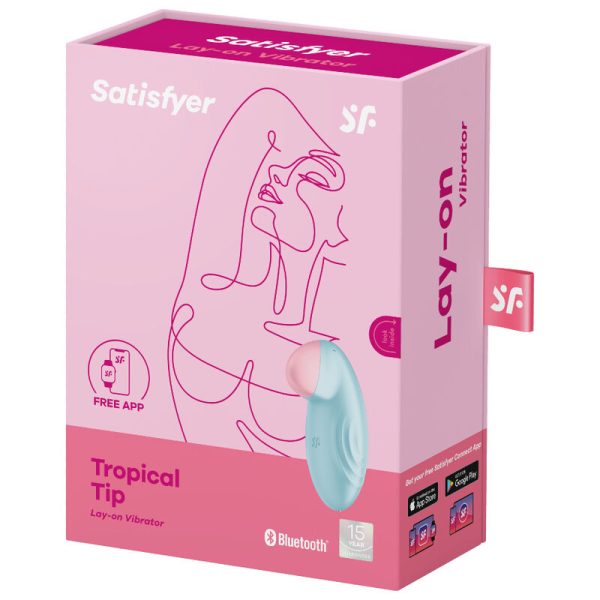 SATISFYER TROPICAL TIP LAY-ON VIBRADOR - - Imagen 5