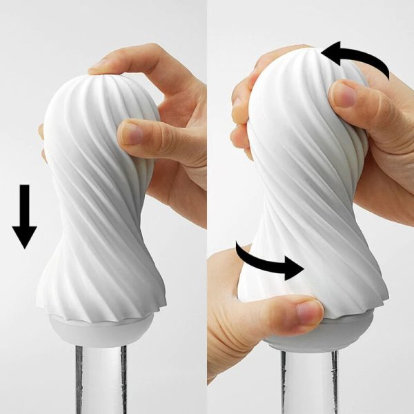 MASTURBADOR TENGA FLEX FIZZY VERDE - Imagen 5