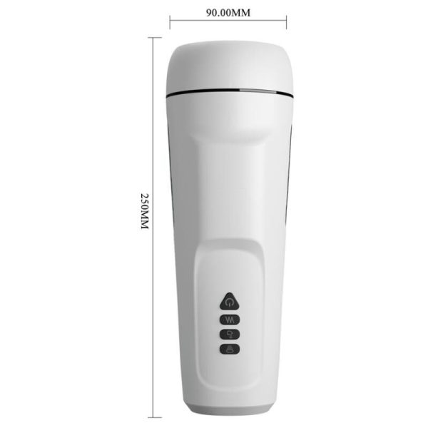 PRETTY LOVE - MASTURBADOR MASCULINO SIENNA COM VIBRAO. VOZ E SUCO - Imagen 10