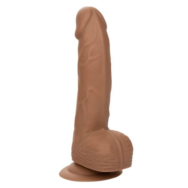 CALIFÓRNIA EXOTICS SILICONE 15,24 CM MARROM - Imagen 7